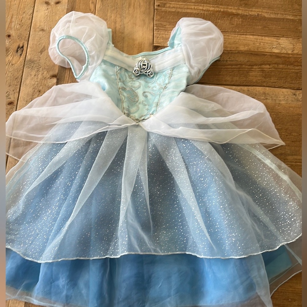 Disney Cinderella Dress - SZ 4 toddler